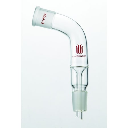 Synthware ADAPTER, DISTILLING, BENT, 105 Degree, 14/20 A891420